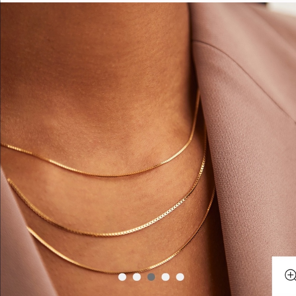 Layered Mejuri Necklace